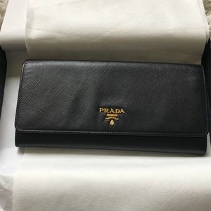 Authentic Prada Wallet